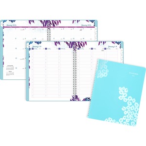 At-A-Glance Wild Washes 2024 Weekly Monthly Appointment Book Planner, Teal, Large