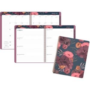 At-A-Glance Dark Romance 2024 Weekly Monthly Planner, Large, 8 1/2" x 11"