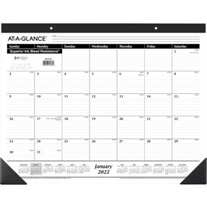 At-a-glance Classic Monthly Desk Pad