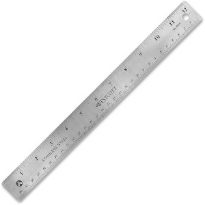 Westcott Stainless Steel Rulers