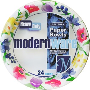 ModernWare ModernWare Designer 20 oz Paper Bowls