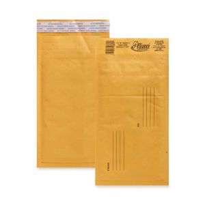 Alliance Rubber Kraft Bubble Cushioned Mailer