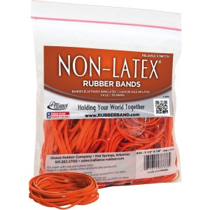 Alliance Rubber 37338 Non-Latex Rubber Bands - Size #33