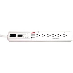 APC by Schneider Electric SurgeArrest Essential P6GC 6-Outlets Surge Suppressor