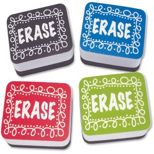 Ashley Chalk Design Mini Whiteboard Eraser