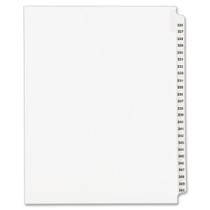 Avery® Standard Collated Legal Dividers