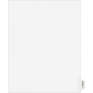 Avery® Individual Legal Exhibit Dividers - Avery Style