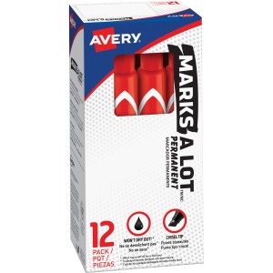 Avery® Large Desk-Style Permanent Markers