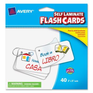 Avery Printable Flash Card