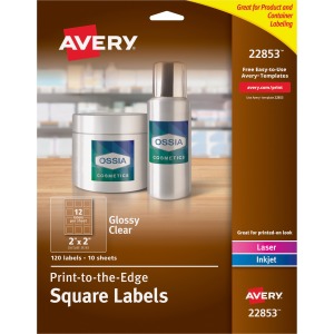 Avery® Sure Feed Glossy Labels