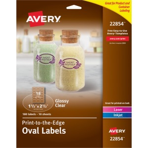 Avery® Sure Feed Glossy Labels