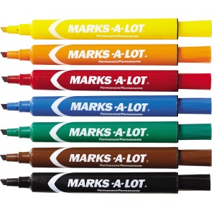 Avery® Marks A Lot Permanent Markers - Large Desk-Style Size