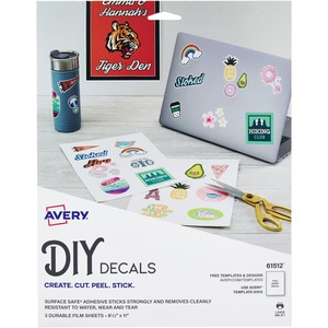 Avery Surface Safe Printable Decal Stickers