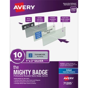 The Mighty Badge® Mighty Badge Professional Reusable Name Badge System