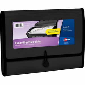 Avery® Letter, A4 Recycled Expanding File