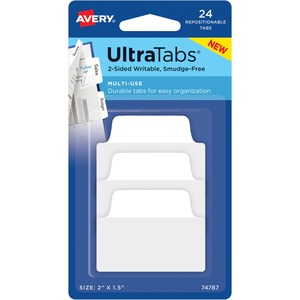 Avery® Ultra Tabs Repositionable Multi-Use Tabs