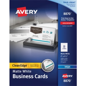 Avery® Clean Edge Business Cards