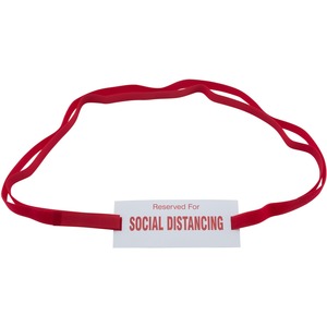 Advantus Social Distancing Chair Strap Sign