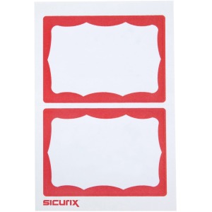 Sicurix Selfadhesive Visitor Badge