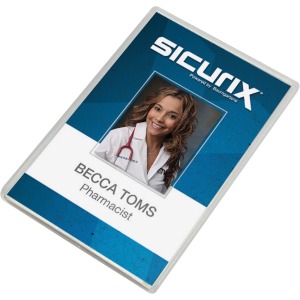 Sicurix Vertical Plastic Id Card Holder Dispensers