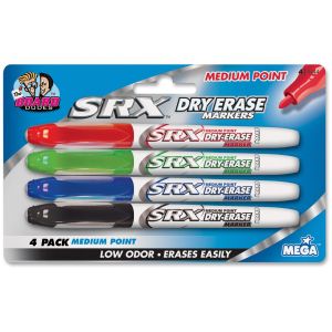The Board Dudes SRX Medium Point Dry-Erase Markers