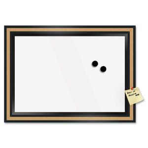The Board Dudes Dry Erase Magnetic Cork Combo Board