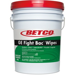 Betco GE Fight Bac Disinfectant Wipes