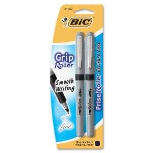 BIC Comfort Grip Rollerball Pen