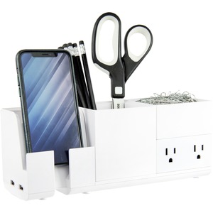 Bostitch Konnect Desk Organizer with Power Station