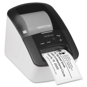 Brother QL-700 Direct Thermal Printer - Monochrome - Desktop - Label Print