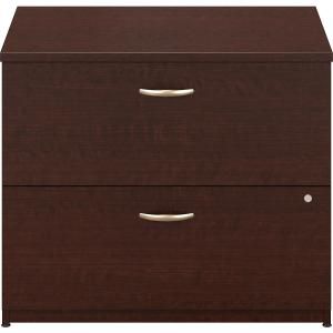 Bush Business Furniture Series C 36W 2 Drawer Lateral File in Mocha Cherry