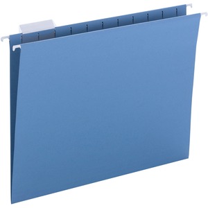 Business Source 1/5 Tab Cut Letter Recycled Hanging Folder