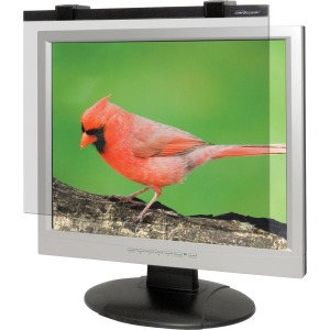 Business Source 19"-20" Monitor Antiglare Filter Black