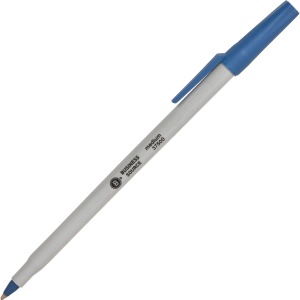 Business Source Medium Point Ballpoint Stick Pens