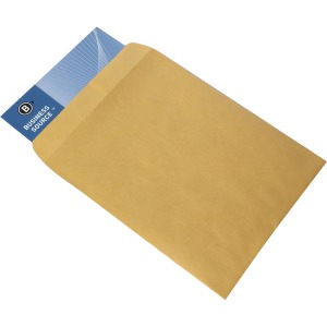 Business Source Kraft Gummed Catalog Envelopes