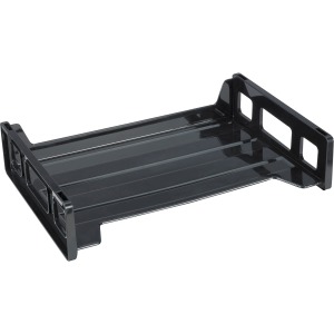 Business Source Side-loading Stackable Letter Trays