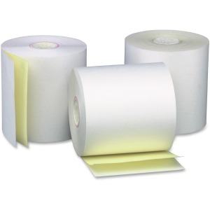 Business Source 2-part Carbonless Cash Register Rolls