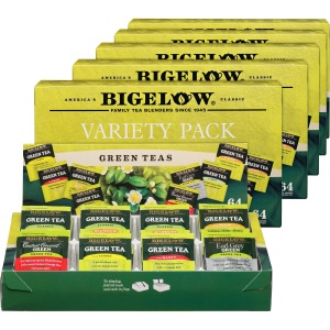 Bigelow Assorted Flavor Tray Pack Green Tea Bag