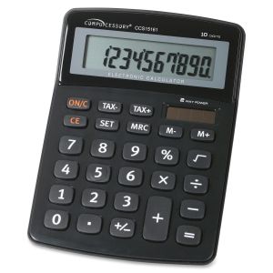 Compucessory 10-Digit Handheld Calculator