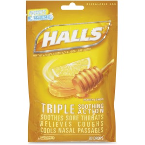 Cadbury Halls Honey-Lemon Cough Drops