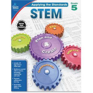 Carson Dellosa Education Grade 5 Applying the Standards STEM Workbook Printed Book