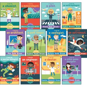 Carson Dellosa Education STEAM Careers Bulletin Board Set