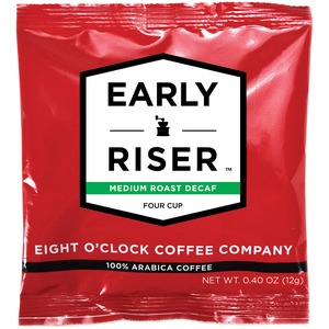 EIGHT O'CLOCK Pouch Early Riser Decaf Coffee