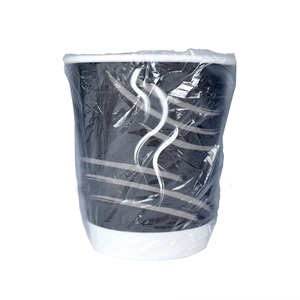 RDI 10 oz Double Wall Wrapped Hot Paper Cups