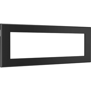 Wiremold Radiant Furniture Power Center Switch Bezel, Black