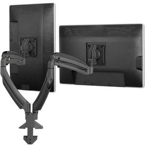 Chief Kontour Dual Monitor Arm Desk Mount - For Displays 10-32" - Black