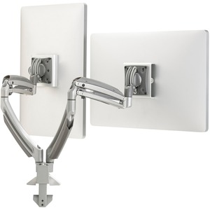 Chief Kontour Dual Arm Desk Mount - For Displays 10-32" - Silver