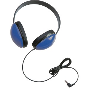 Califone Childrens Stereo Blue Headphone Lightweight