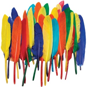 Creativity Street Duck Quills, Assorted Colors, 3 To 5, 14 Grams