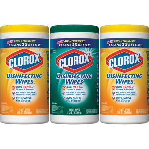 Clorox Disinfecting Bleach Free Cleaning Wipes Value Pack